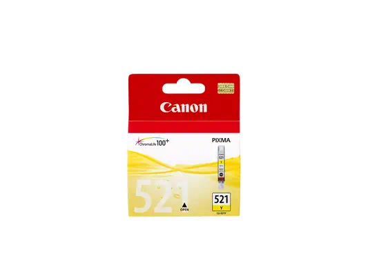 Canon Cartouche d'encre jaune CLI-521Y - Cartouches d'encre - visuel 1