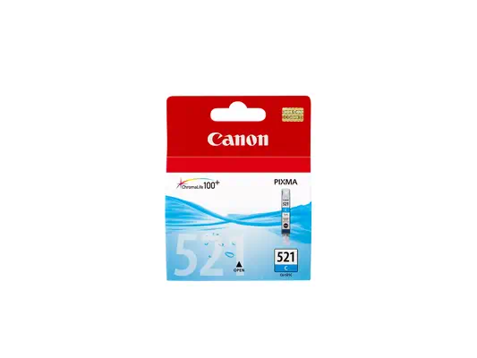 Achat Cartouches d'encre CANON 1LB CLI-521C ink cartridge cyan standard capacity sur hello RSE