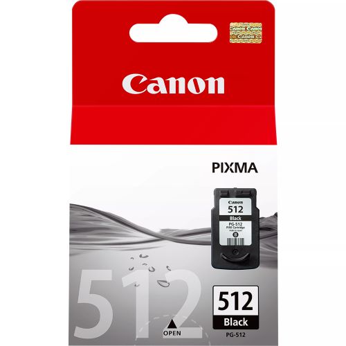 Achat CANON 1LB PG-512 ink cartridge black standard capacity 15ml 401 pages - 4960999617008