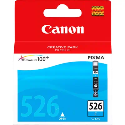 Achat Cartouches d'encre CANON 1LB CLI-526C ink cartridge cyan standard capacity sur hello RSE