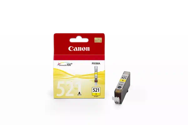 Achat Cartouches d'encre Canon CLI-521 Y