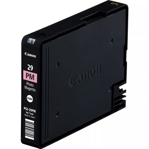 Vente Cartouches d'encre CANON PGI-29 PM cartouche d encre photo magenta capacité standard sur hello RSE