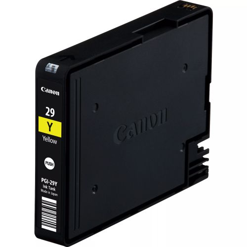 Revendeur officiel CANON PGI-29 Y cartouche d encre jaune capacité standard 1.420