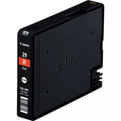 Achat CANON PGI-29 R cartouche d encre rouge capacité standard et autres produits de la marque Canon