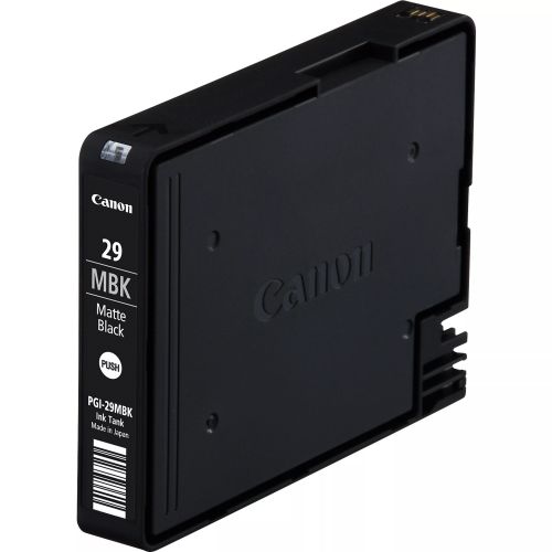Vente Cartouches d'encre CANON PGI-29 MBK cartouche d encre noir mat capacité standard 1.900