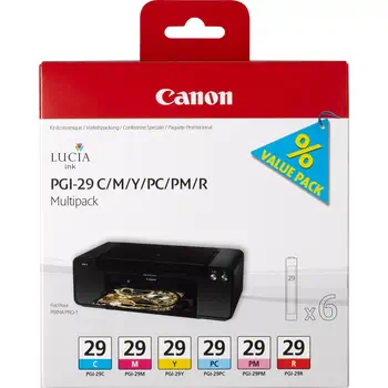 Revendeur officiel CANON 1LB PGI-29 CMY/PC/PM/R ink cartridge colour