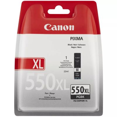 Revendeur officiel Cartouches d'encre Canon PGI-550XL PGBK w/sec