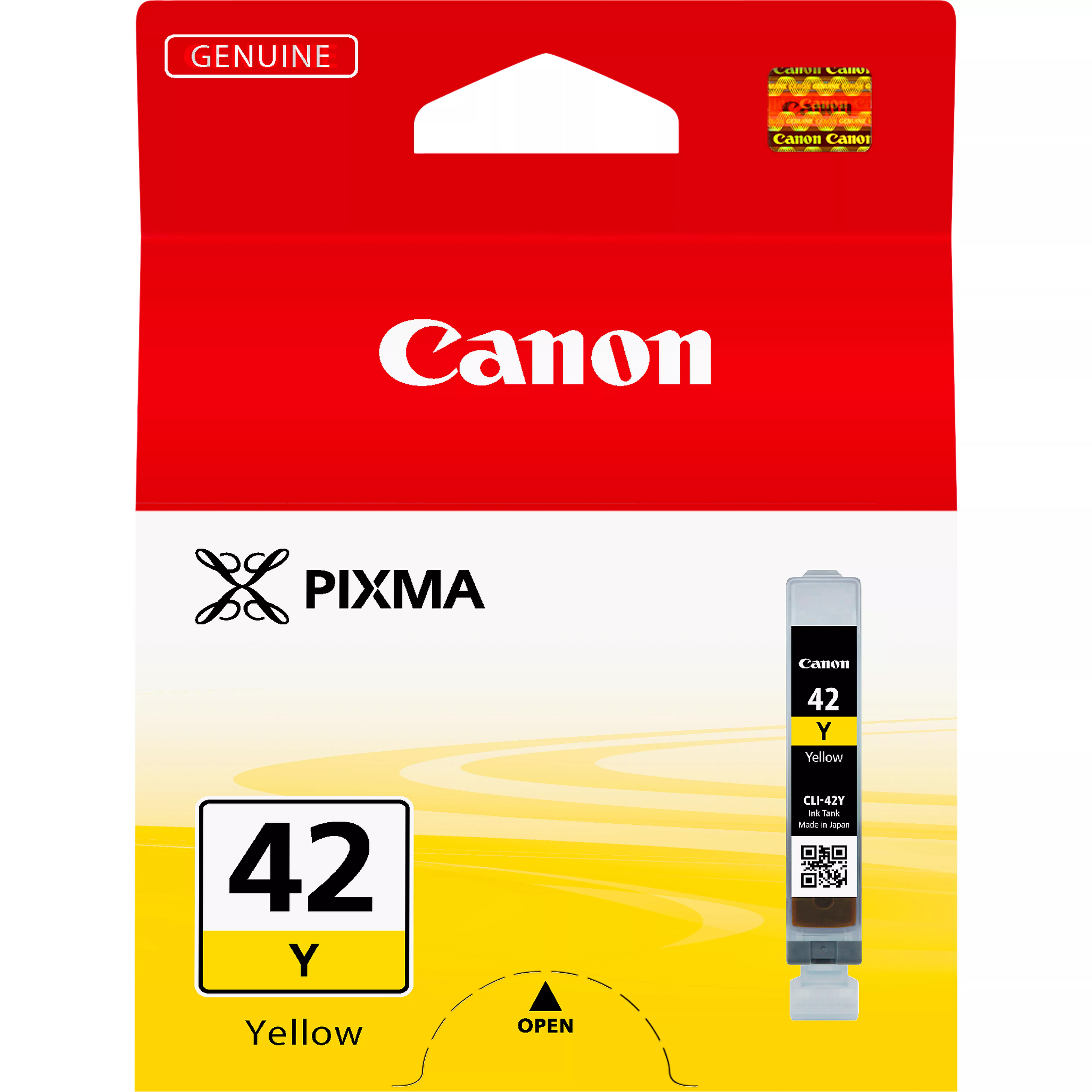 Vente Cartouches d'encre CANON 1LB CLI-42Y ink cartridge yellow standard capacity sur hello RSE