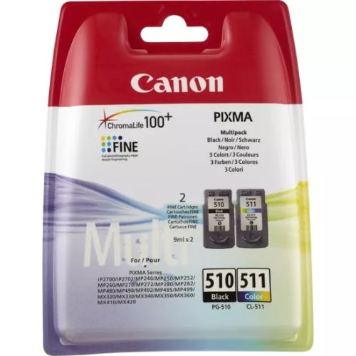 Revendeur officiel Canon PG-510 / CL-511