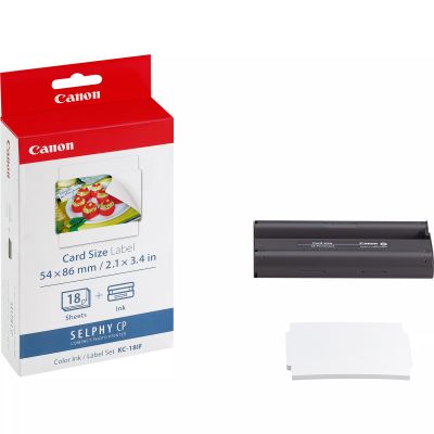 Achat CANON KC-18IF photo sticker inkjet 54x86mm 18 feuilles pack - 4960999047072