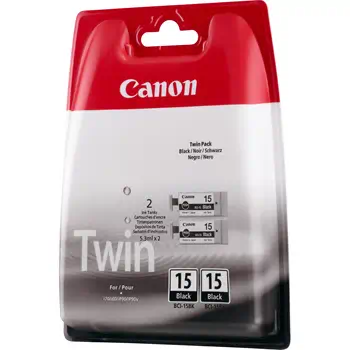 Acheter Cartouche d'encre noire BCI-15BK (lot de deux cartouches)