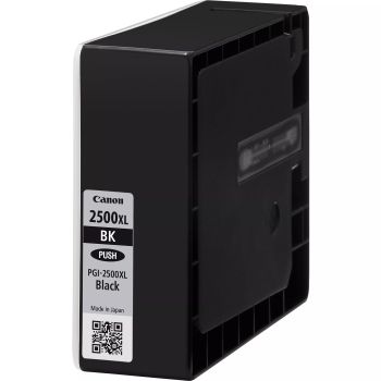 Vente Cartouches d'encre CANON 1LB PGI-2500XL BK ink cartridge black high capacity 1-pack sur hello RSE