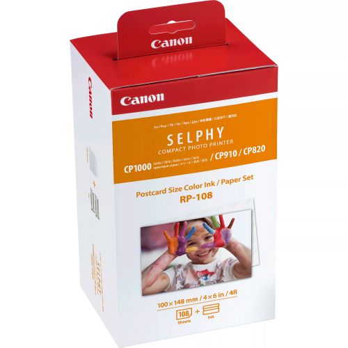 Vente CANON RP-108 Ink Cassette/Paper Set au meilleur prix