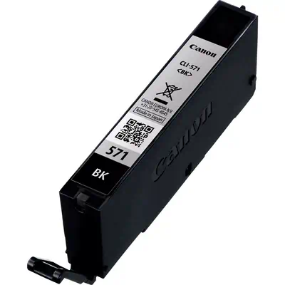 Canon Cartouche d'encre noire CLI-571BK - Cartouches d'encre - visuel 1