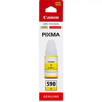 Canon Bouteille d'encre jaune GI-590 - Cartouches d'encre - visuel 1