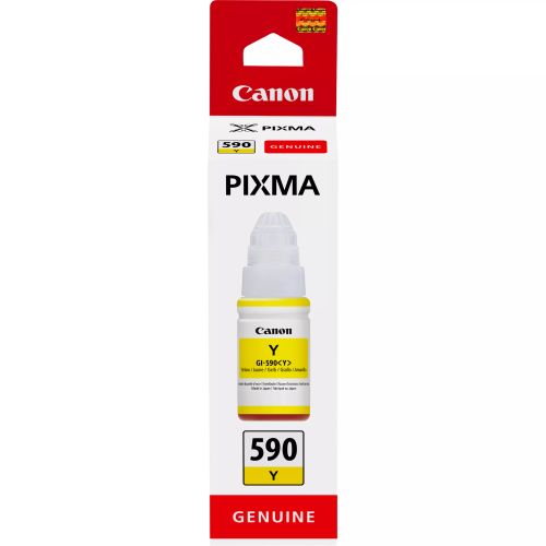 Achat CANON GI-590Y Yellow Ink Bottle - 4549292074758