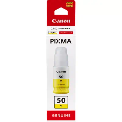 Canon GI-50 Y, haut rendement, bouteille d'encre, Jaune - Cartouches d'encre - visuel 1