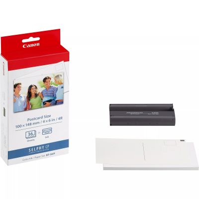 Achat CANON KP-36IP Photo Paper 100x148mm 36sheet + color ink - 4960999047034