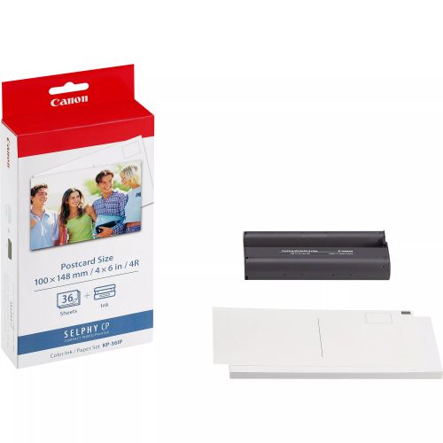 Achat CANON KP-36IP Photo Paper 100x148mm 36sheet + color ink for Selphy CP - 4960999047034