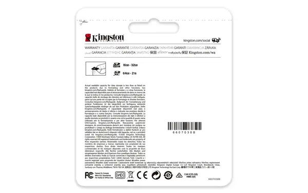 Carte SDXC Canvas Go Plus 170R C10 UHS-I U3 V30 de 64 Go - Kingston - Carte Mémoire - visuel 4