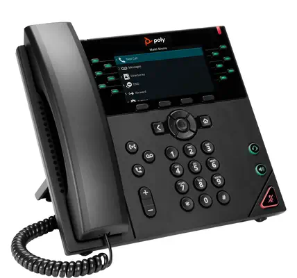 Téléphone IP Poly VVX 450 à 12 lignes et compatible PoE - HP - Accessoire Réseau - visuel 2