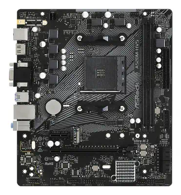 Asrock A520M-HVS AMD A520 Emplacement AM4 micro ATX - Carte mère - visuel 7