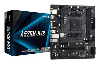Meilleur prix Asrock A520M-HVS AMD A520 Emplacement AM4 micro ATX