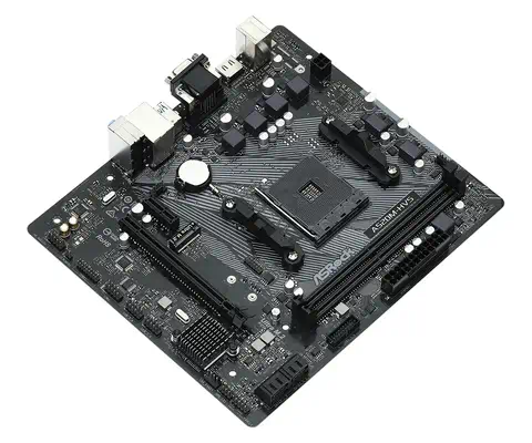 Asrock A520M-HVS AMD A520 Emplacement AM4 micro ATX - Carte mère - visuel 3