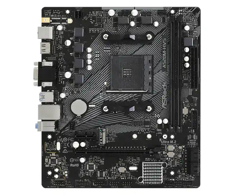 Asrock A520M-HVS AMD A520 Emplacement AM4 micro ATX - Carte mère - visuel 2