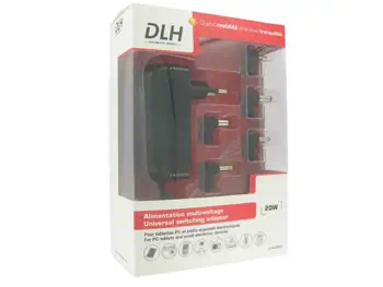 Offre ALIMENTATION SECTEUR MULTIVOLTAGE UNIVERSELLE 2.25A - Tension réglable 3/4.5/5/6/7.5/9/12V