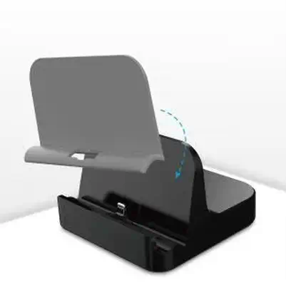 SUPPORT DE CHARGE ET SYNCHRONISATION POUR APPLE IPHONE ET IPAD EN LIGHTNING - DLH - Accessoires Tablette - visuel 3