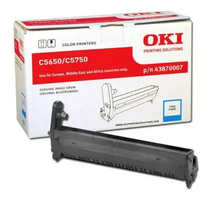OKI C5650, C5750 tambour cyan capacité standard 20.000 - Tambour - visuel 1
