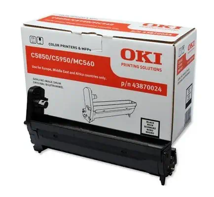 OKI C5850, C5950 tambour noir capacité standard 20.000 - Tambour - visuel 1