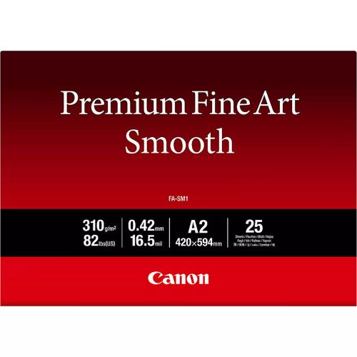 Vente CANON FA-SM1 A2 Fine Art Paper 25 sheets au meilleur prix