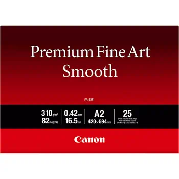 Achat CANON FA-SM1 A2 Fine Art Paper 25 sheets au meilleur prix