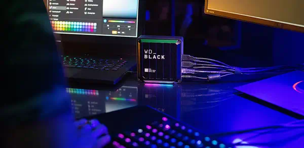 Western Digital D50 Avec fil Thunderbolt 3 Noir - Station d'accueil pour portable - visuel 10