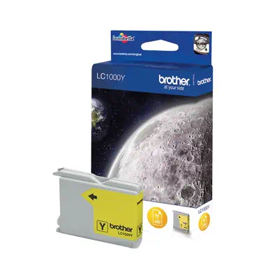LC1000Y - Cartouche d'encre Brother originale – Jaune - Cartouches d'encre - visuel 1