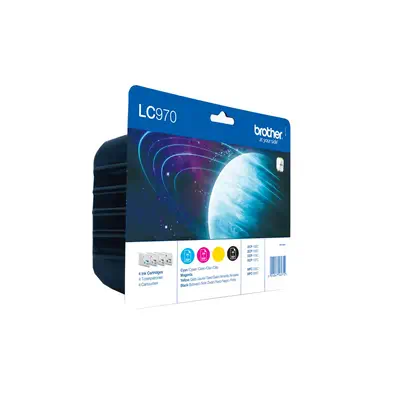 LC970VALBP - Pack de cartouches d'encre Brother originales - Cartouches d'encre - visuel 2