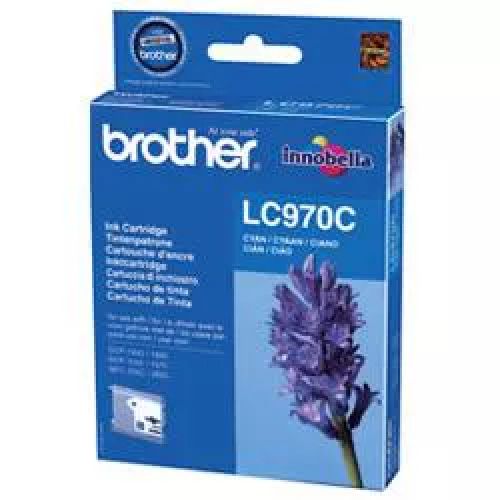 Achat BROTHER LC-970 cartouche d encre cyan capacité standard et autres produits de la marque Brother
