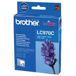 Achat BROTHER LC-970 cartouche d encre cyan capacité standard - 5014047560606