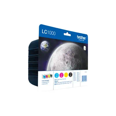 LC1000VALBP - Pack de cartouches d'encre Brother originales à haut rendement - Cartouches d'encre - visuel 2