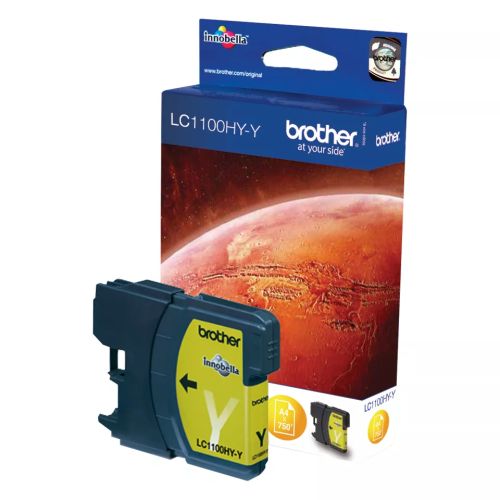 Achat BROTHER LC-1100 cartouche d encre jaune haute capacité et autres produits de la marque Brother