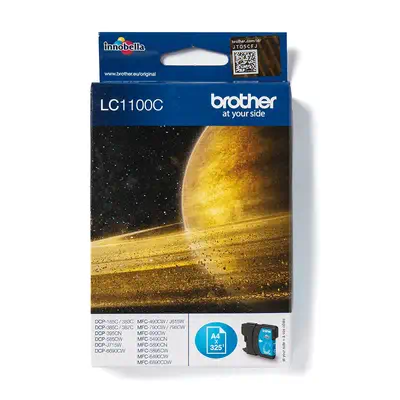 LC1100C - Cartouche d'encre Brother originale – Cyan - Cartouches d'encre - visuel 1