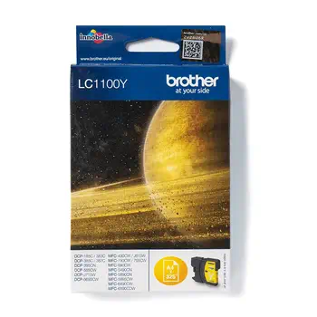 Comparaison Cartouches d'encre Brother Jaune
