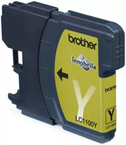 Vente BROTHER LC-1100 cartouche d encre jaune capacité au meilleur prix