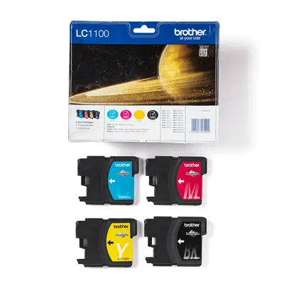 Pack de cartouches d'encre LC1100VALBP Brother originales - Cartouches d'encre - visuel 4