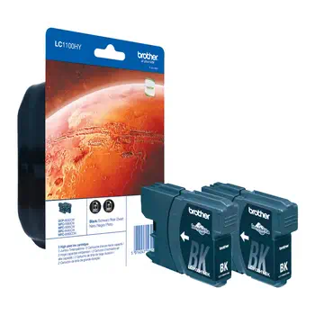 Cartouches d'encre Brother LC1100HYBKBP2 avantages