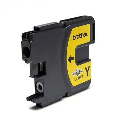 LC980Y - Cartouche d'encre Brother originale – Jaune Brother - visuel 1 - hello RSE - Fiabilité et qualité garanties