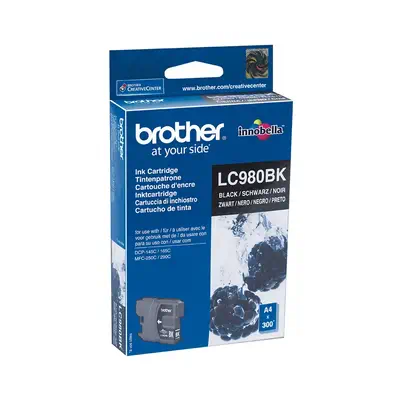 LC980BK - Cartouche d'encre Brother originale – Noir - Cartouches d'encre - visuel 2