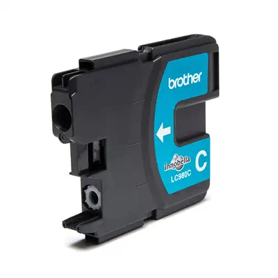 LC980C - Cartouche d'encre Brother originale – Cyan - Cartouches d'encre - visuel 2